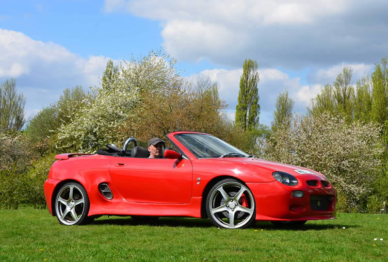 'Rough Luck' - Jon's highly modified MGF