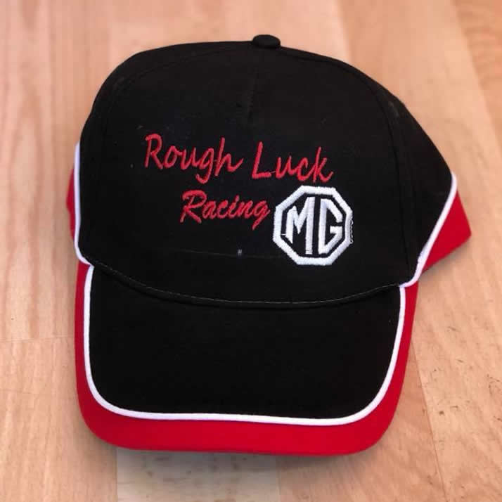 Rough Luck Cap - Black/Red