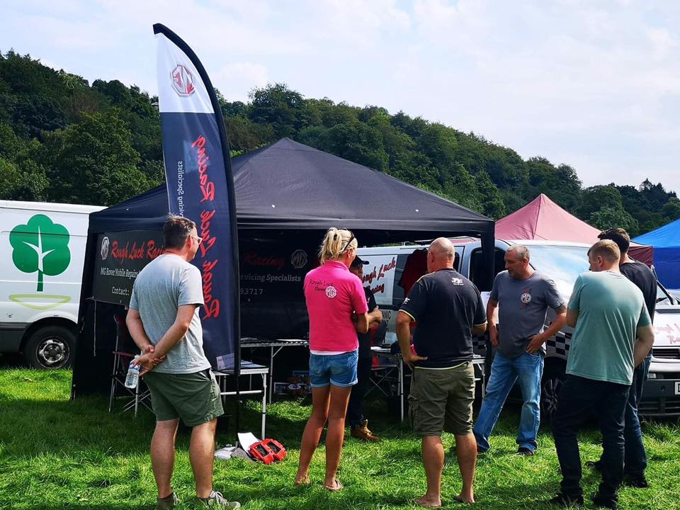 Rough Luck Racing at Harrogate MG Show 