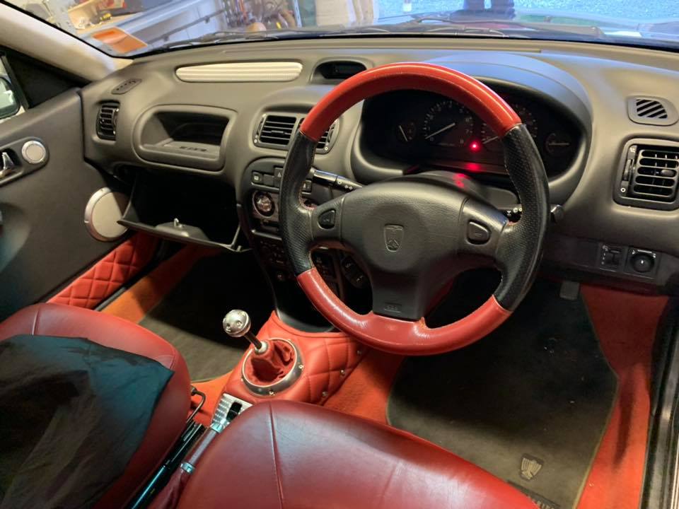 Rover BRM interior