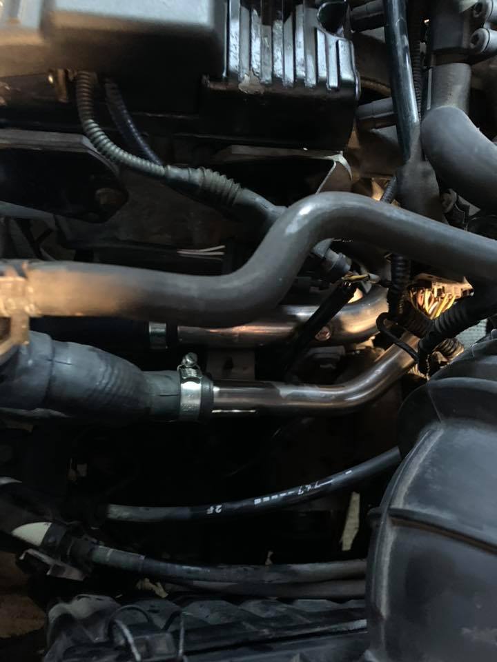 MGF Coolant Pipe Replacement