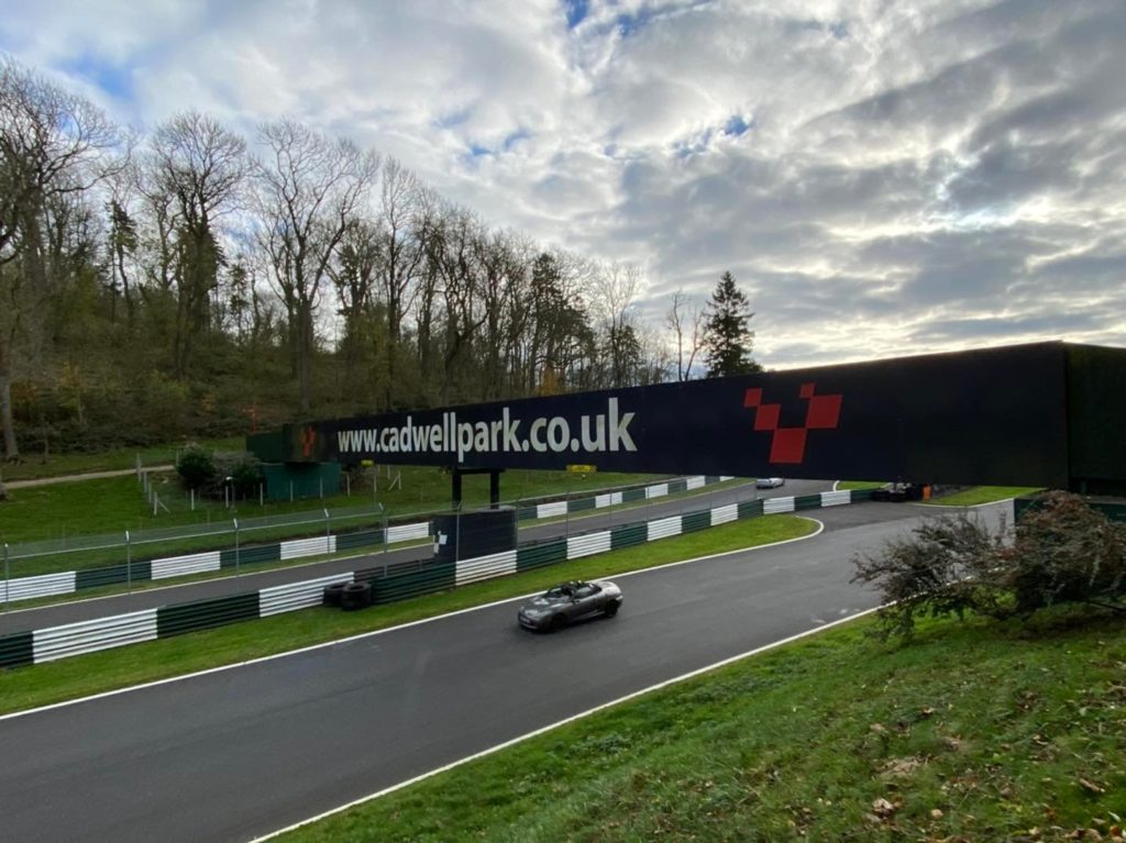 Track Day at Cadwell Park in an MGTF