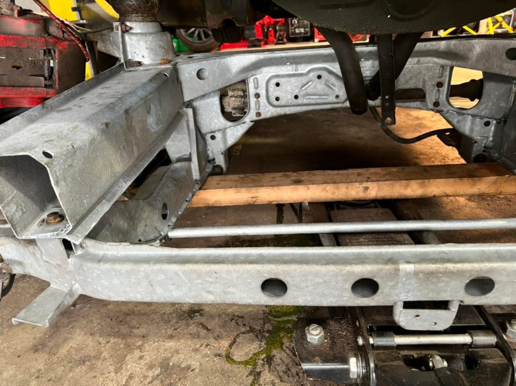 Galvanised MGF Subframe Replacement